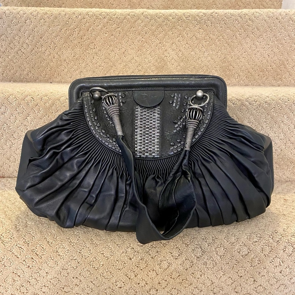 Authentic Dior vintage please frame satchel